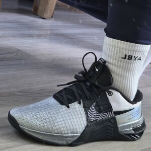 Black and White Athletic Shoes